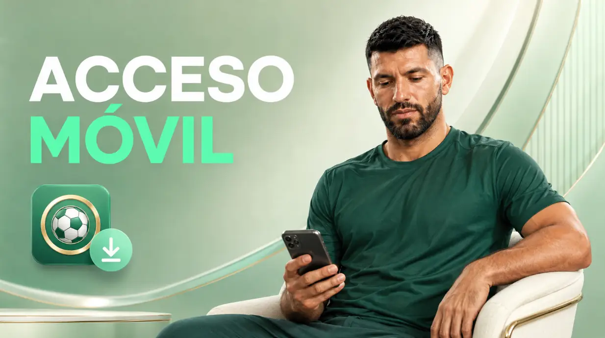 Acceso móvil de Aguero Casino en Android y iPhone