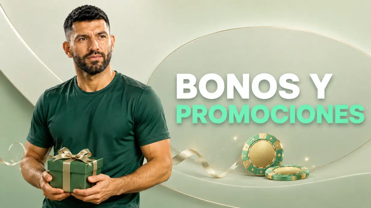 Bonos y recompensas disponibles en Kun Aguero Casino