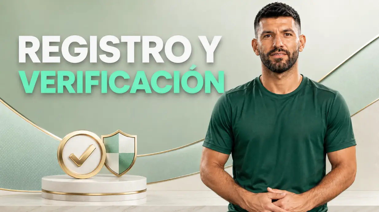 Registro, verificación y acceso en Casino Kun Aguero